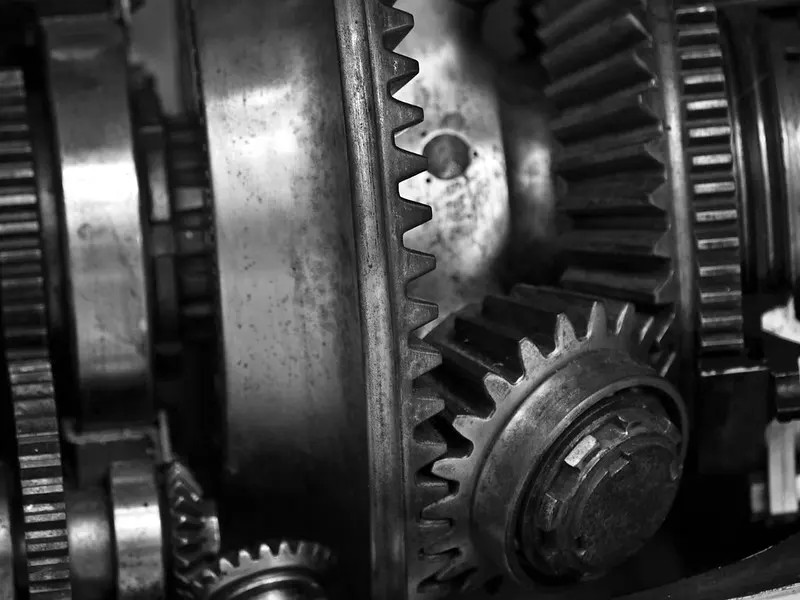 gears in a machine