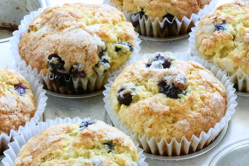 blueberry muffins